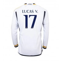 Real Madrid Lucas Vazquez #17 Hjemmedrakt 2023-24 Langermet